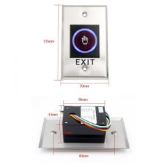 Boton Exit No Touch 0