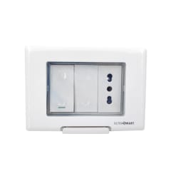 Hidrobox Interruptor Simple 9/12 + Tomacorriente 16A 0