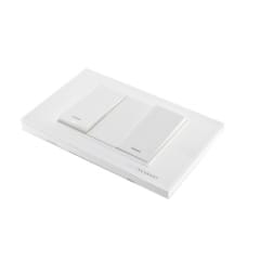 Interruptor 9/12 2 Modulos Linea Crystal 0