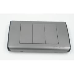 Placa Doble Triple Enchufe o Interruptor UltraSmart Grey 0