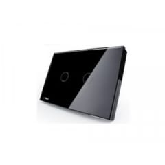 Smart Switch 2 Canales Negro Para Alarma G90 Plus 2