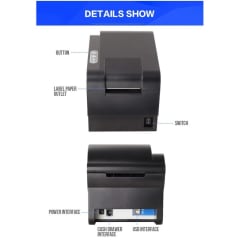 Impresora Termica Etiquetas Autoadhesivas 20mm-60mm 16
