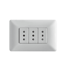 Tomacorriente Triple 10A STANFORD 0