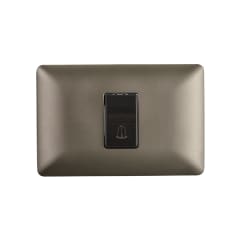 Pulsador Timbre 220V STANFORD Café 0