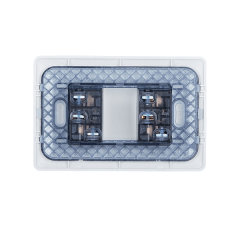 Tomacorriente Doble Bipaso 10/16A STANFORD 3