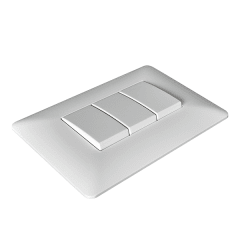 Interruptor Triple 9/32 10A STANFORD 4