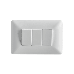 Interruptor Triple 9/32 10A STANFORD 0