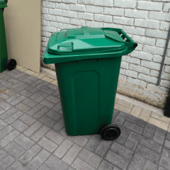 Contenedor Basura 240 litros HDPE Basurero Municipal 2