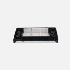 Placa Triple Enchufe o Interruptor UltraSmart Style White 2