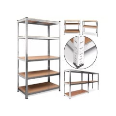 Repisa Estante Metalica Armable 180x90x40cm 3