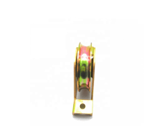 Rueda para Porton con soporte de montaje ranura en U 85mm 1