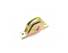 Rueda para Porton con soporte de montaje ranura en U 85mm 3