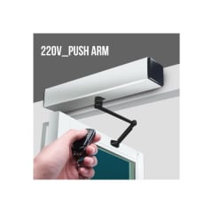 Sistema Abre Puerta Batiente Automatico Push (Empuje) Pull (Tirar) 10