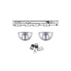 Sistema de Apertura 2 hojas Puertas de Vidrio Corredera 2