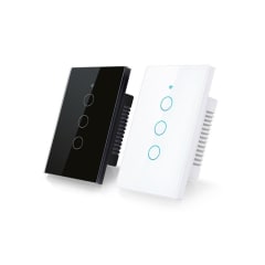 Smart Switch 3 Canales Blanco Para Alarma G90 Plus 2