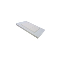 Tapa Doble Triple Enchufe o Interruptor Linea Crystal 7