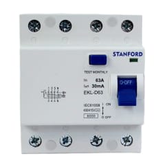Interruptor Diferencial 4x63A 30mA STANFORD 2