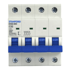 Interruptor Automático 4x32A 6KA Curva C STANFORD 2