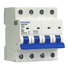 Interruptor Automático 4x63A 6KA Curva C STANFORD 0
