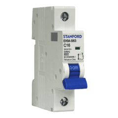 Interruptor Automático 1x16A 6KA Curva C STANFORD 0