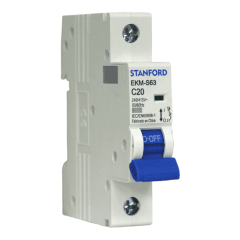 Interruptor Automático 1x20A 6KA Curva C STANFORD 0