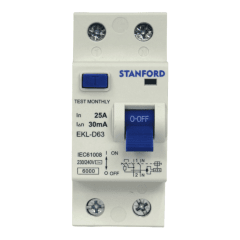 Interruptor Diferencial 2x25A 30mA STANFORD 2