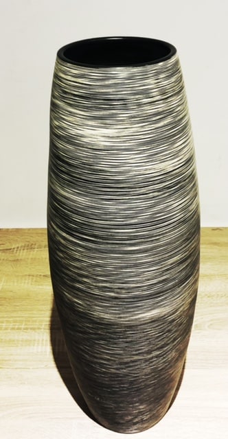 Florero Decorativo de Piso Diseños Lineales | Home-Electro