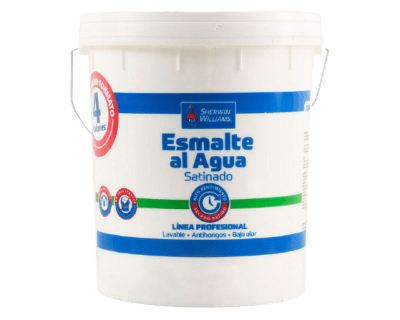 ESMALTE AL AGUA BLANCO L.P.
