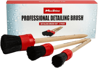 Kit De 3 Cepillos De Detailing