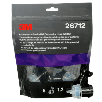 Kit de Recarga para Cabezal Atomizador HVLP por Gravedad 3M