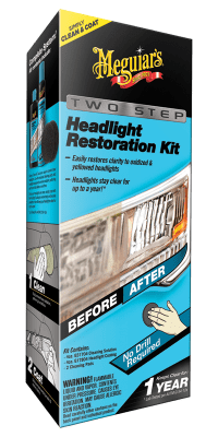 TWO STEP HEADLIGHT RESTORATION KIT