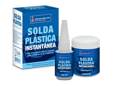 SOLDA DE PLASTICA INST. COMP A + B