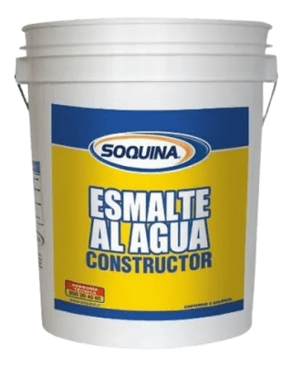 Esmalte al Agua Blanco Tineta Soquina