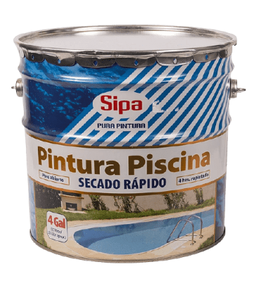 PINTURA PISCINA SIPA CELESTE 4 GLN