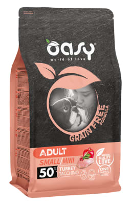 Oasy GF Adult small/mini Turkey 2,5 Kg