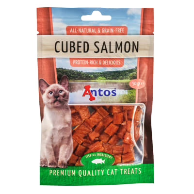 Antos Cat Treats Cubed Salmon 50 gr