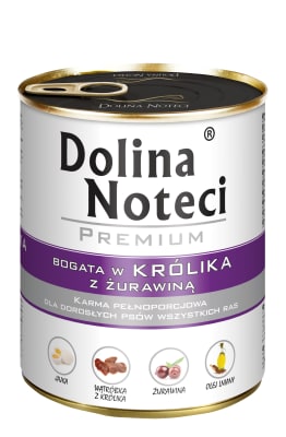 Dolina Noteci Conejo con Arándanos 800 gr.