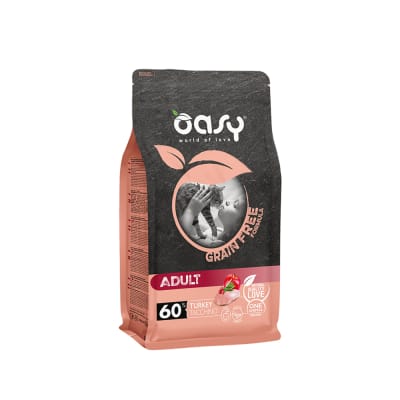 Oasy Cat GF Adult Turkey 1,5 Kg