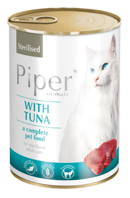 Piper Cat con Filete de Atún 400 gr.