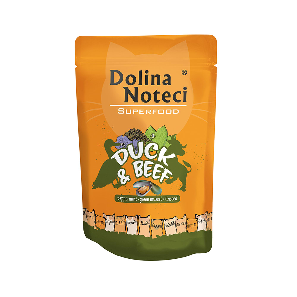 Dolina Superfood Cat Pato y Vacuno 85 gr skinvet