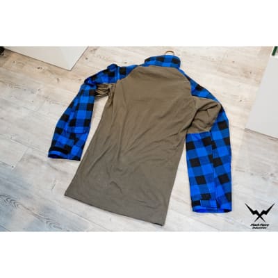 FFI POLERA DE COMBATE LEÑADOR AZUL