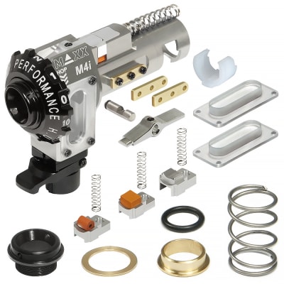 MAXX MODEL HOP UP CHAMBER M4AI-PRO PARA ICS (PLATEADO)