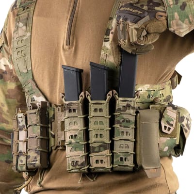 NOVRITSCH OPEN SMG MAGAZINE POUCH (MULTICAM)