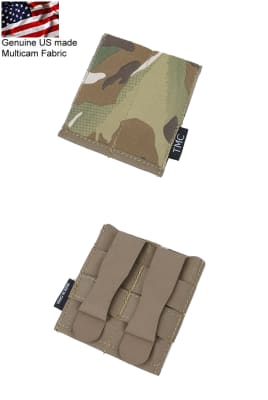 TMC POUCH MAG DE PISTOLA SPANDEX, DOBLE MULTICAM