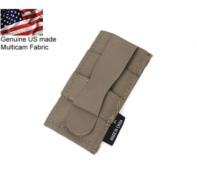 TMC POUCH SPANDEX MAG DE PISTOLA, SINGLE MULTICAM