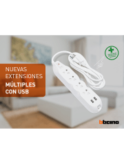 Extensión bticino +   USB