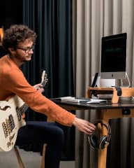 Escritorio Karya Tab. Negro 1.20x0.60mts