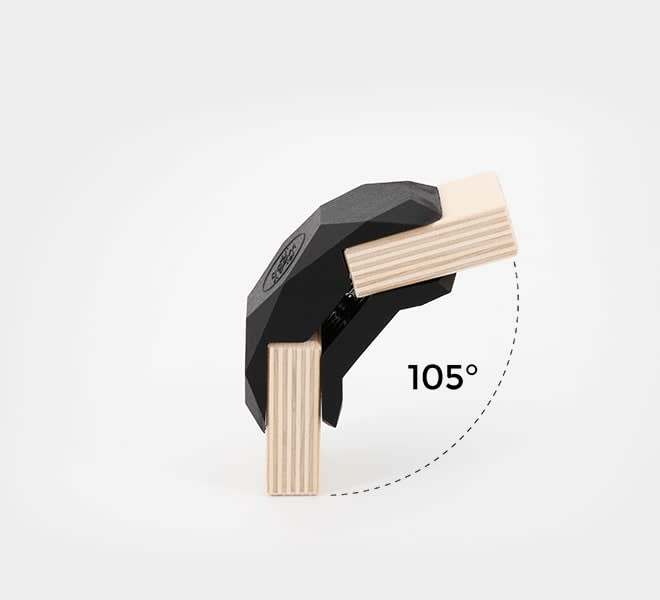 Conector PlayWood 105°1