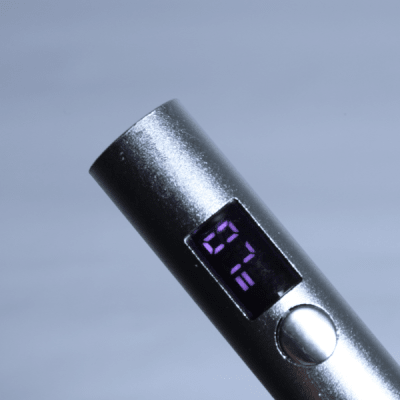 LAMPARA PRECURADO METALICA SILVER 3W
