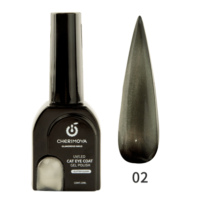 OJO DE GATO GLITTER CLEAR
